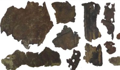 2.400 yıl önceki bazı eşyaların insan derisinden yapıldığı bulundu