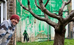 Banksy duvarına resim yaptı: Bir anda ünlendi