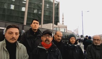 TKH İstanbul adaylarından İTO önünde protesto: Katılık dediğiniz sizin sömürü düzeninizdir