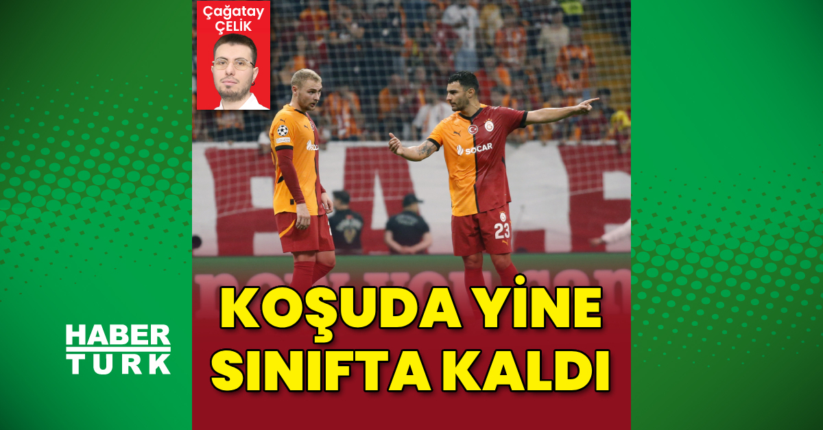 Galatasaray koşuda sınıfta kaldı!