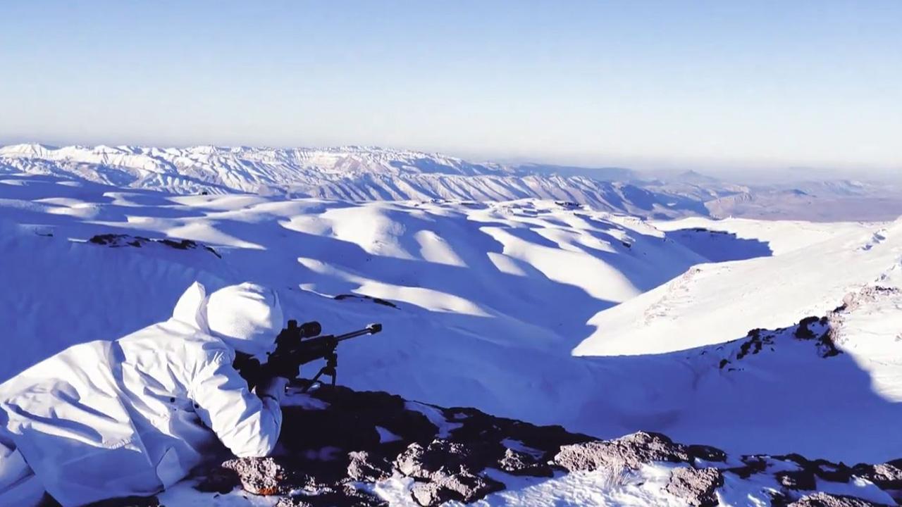 “Gürz-43” operasyonlarında 12 mağara, sığınak ve barınma alanı imha edildi