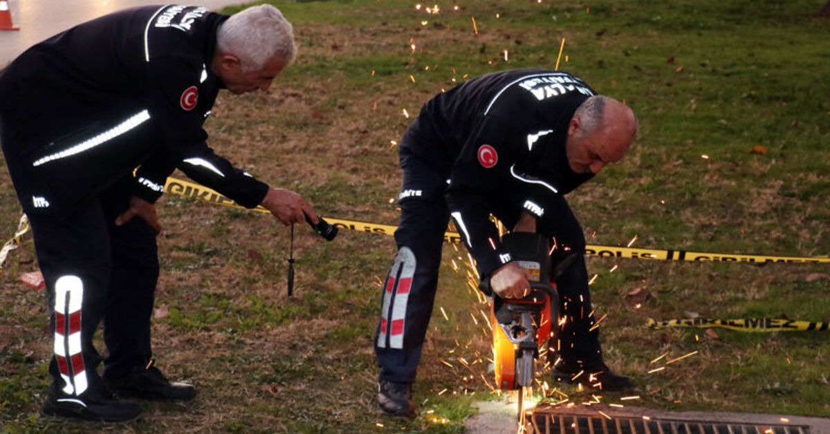 Kanalizasyondan gelen çocuk sesi alarma geçirdi!