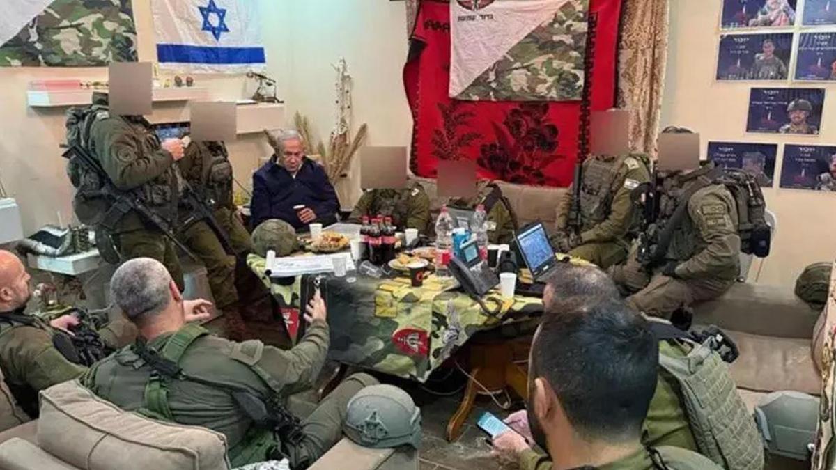 Batı Şeria’dan dünyaya skandal kare! Netanyahu bizzat katıldı