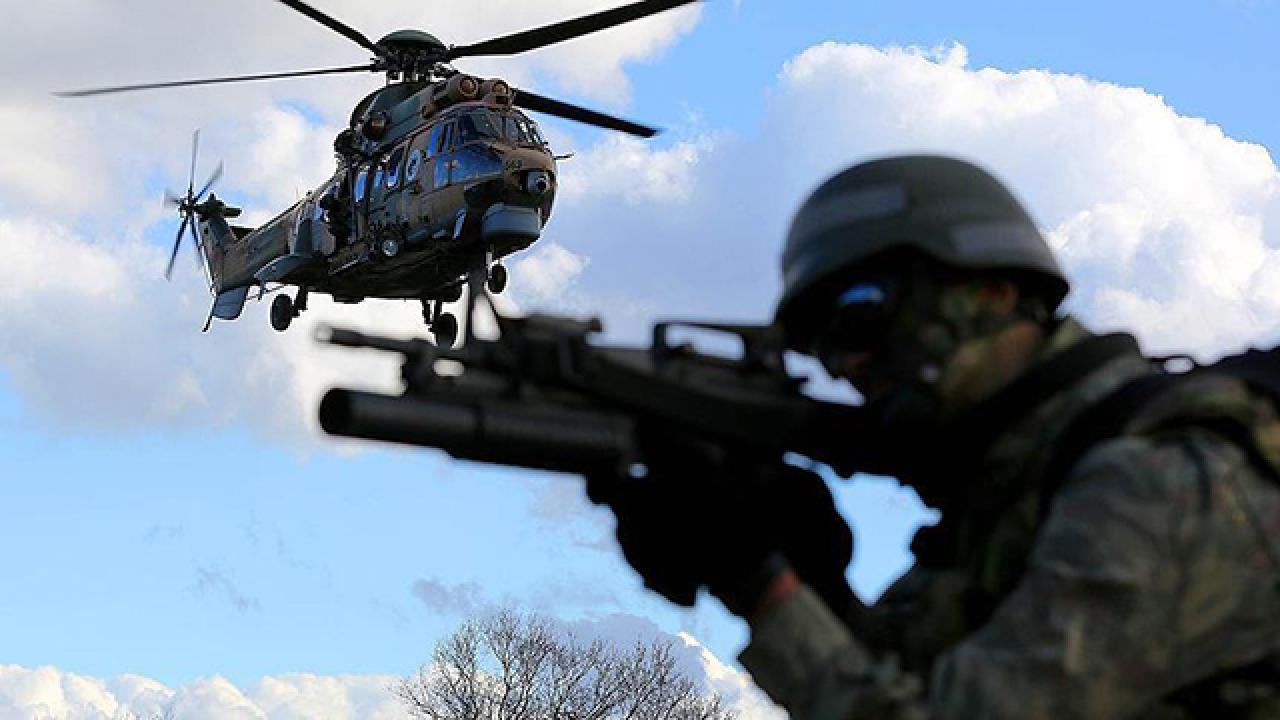 Irak ve Suriye’nin kuzeyinde 8 terörist etkisiz hale getirildi