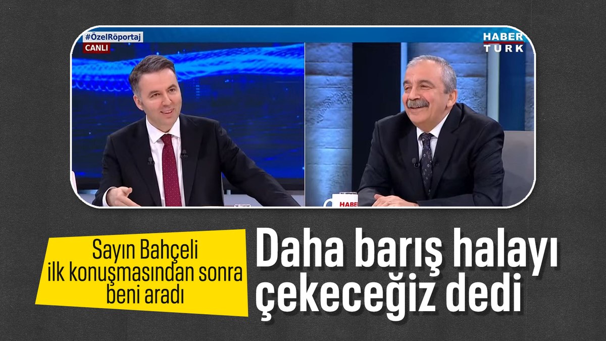 Sırrı Süreyya Önder’den Devlet Bahçeli’nin tarihi çıkışıyla ilgili açıklama